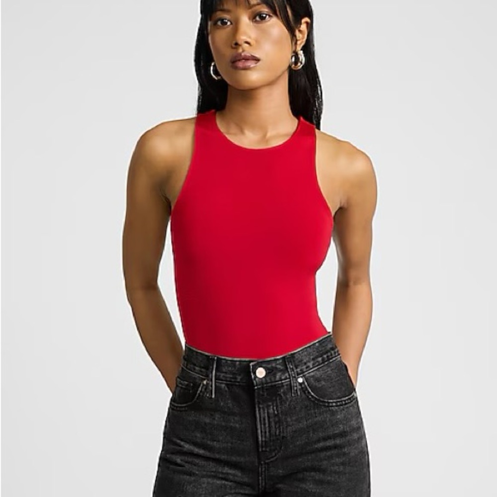 Body Contour Compression High Neck Bodysuit
